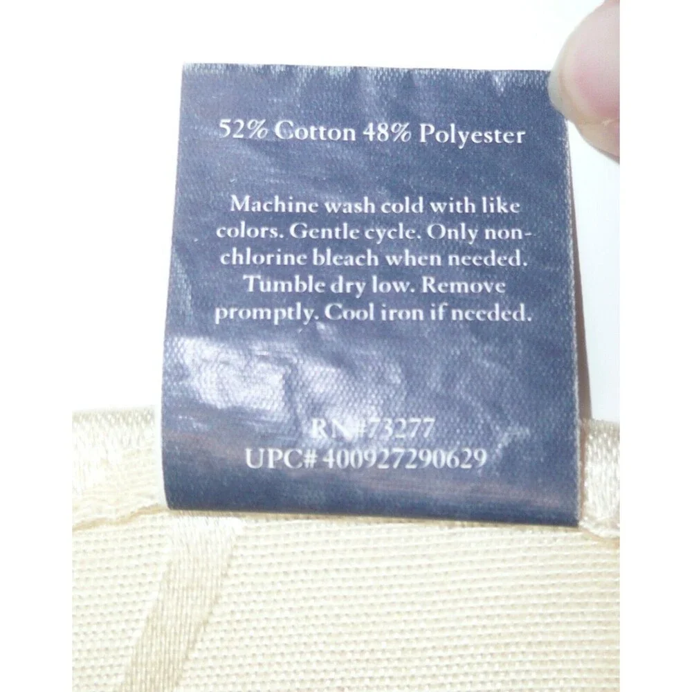 4 Croft & Barrow Cloth Thanksgiving Napkins, Harvest Celebrate Autumn Pumpkin